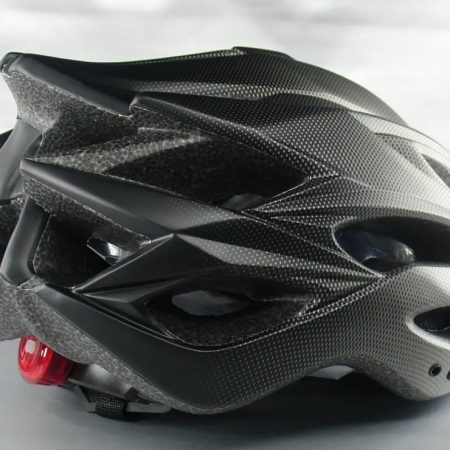 Casco Bicicleta Mtb Talla Ajustable Adulto Con Luz Trasera