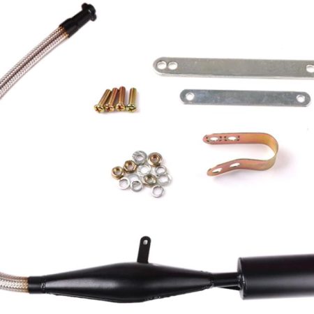 Silenciador escape de motor