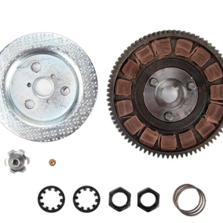 Conjunto de rueda cónica de embrague completo para bicicleta, repuesto de 2 tiempos para bici motorizada de 80cc